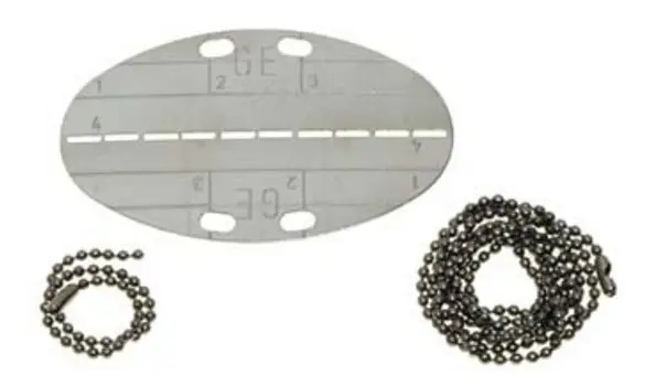 Plaque d'identité Allemande