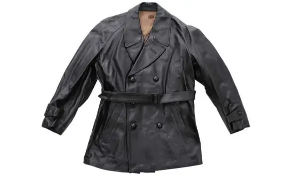 Parka Italian leather three quarter