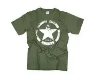 Tee-shirt Etoile US kaki