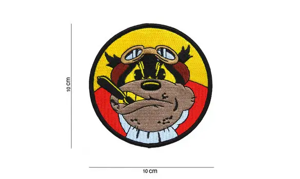 Patch Flying Bulldog