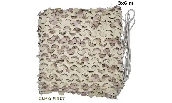 Filet 3 X 6 M sable renforcé