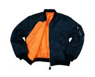 US bombers MA-1 blue