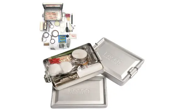 Kit survival aluminum box