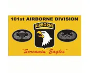 Flag 101th Yellow Airborne