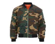 Bombers camo woodland