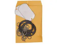 Plaques identité US originale