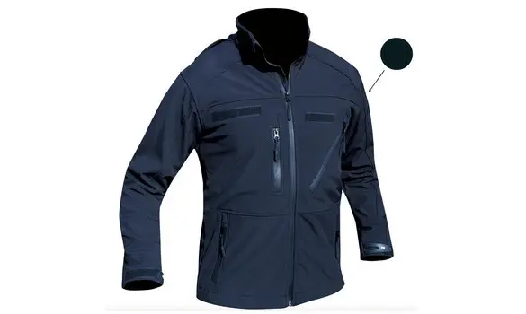 Blue softshell fleece