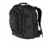 Black adjustable backpack