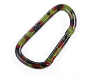 Woodland metal carabiner