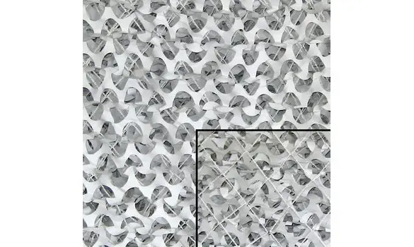 Filet 3 X 3 M blanc renforcé