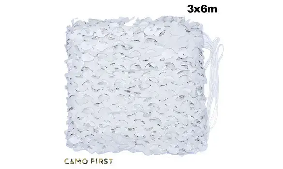 Filet 3 X 6 M blanc renforcé