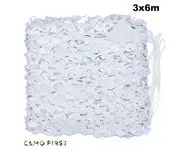 Filet 3 X 6 M blanc renforcé