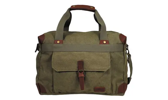 Sac à main vintage canvas kaki