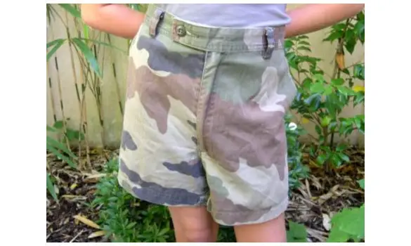 Short camo CE ou Daguet