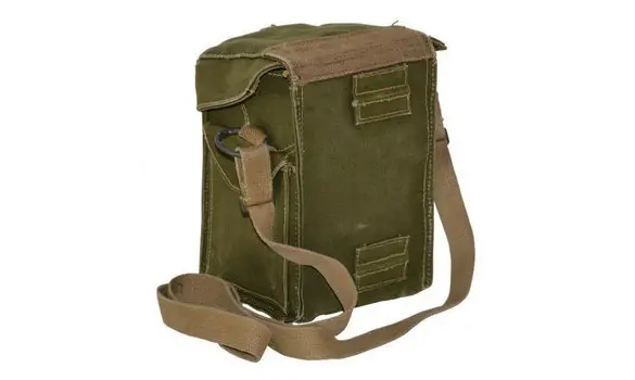 Musette gas mask English WW2