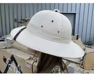 French Army colonial helmet