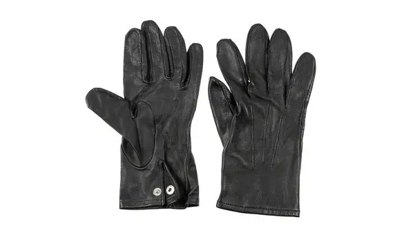 Used English leather gloves