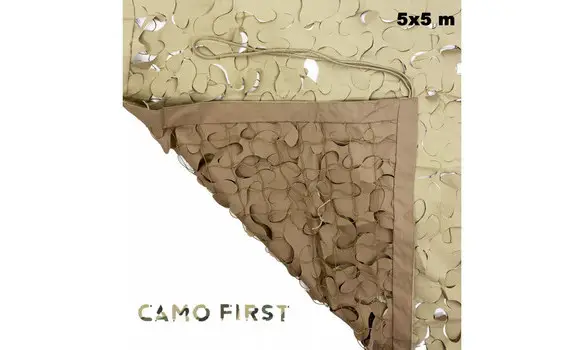 Filet 5 X 5 M sable renforçé