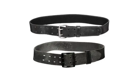 Ceinturon cuir noir occasion