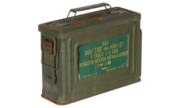 US WW2 ammunition box cal. 30