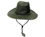 Olive green safari hat
