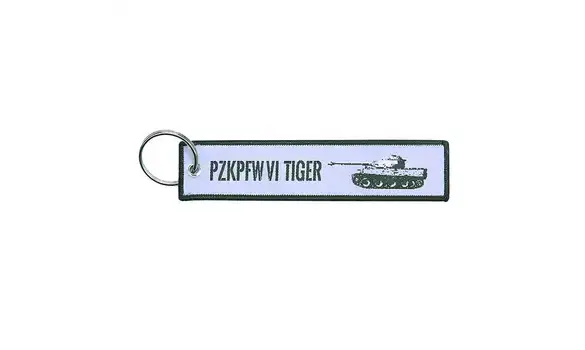 Porte-clef Tigre pvc WW2