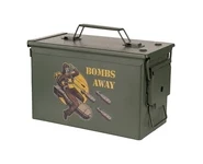 Caisse munitions métal bomb