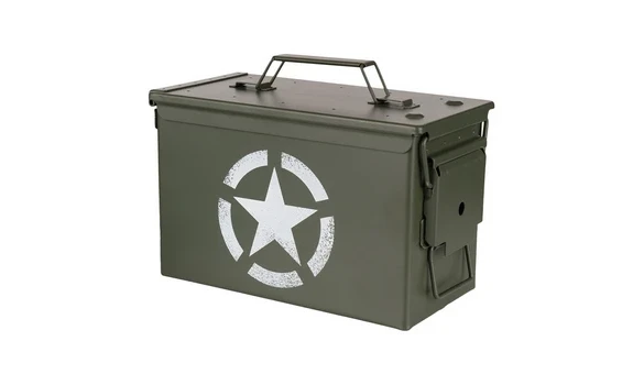 Caisse munitions métal étoile