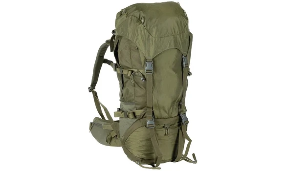 60L green mountain backpack