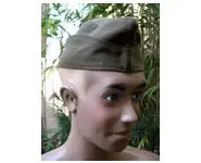 Brown military forage cap Armed Czech