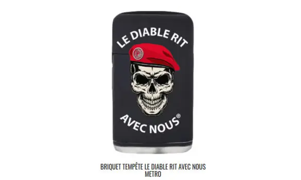 Briquet tempête Paras métro