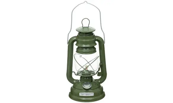 Green oil lamp