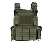 Gilet porte plaque lasercut