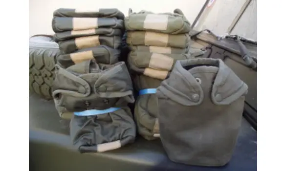 Housse de gourde kaki AF