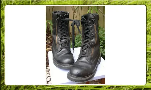 Boot of jump french Army