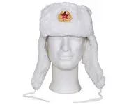 Chapka blanche Armée rouge