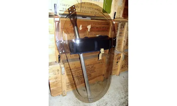 Plexiglass shield of the Force