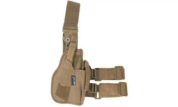 Coyote thigh holster