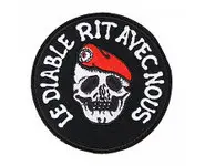 Patch Parachutiste devise