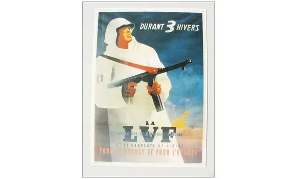 Affiche WW2 LVF