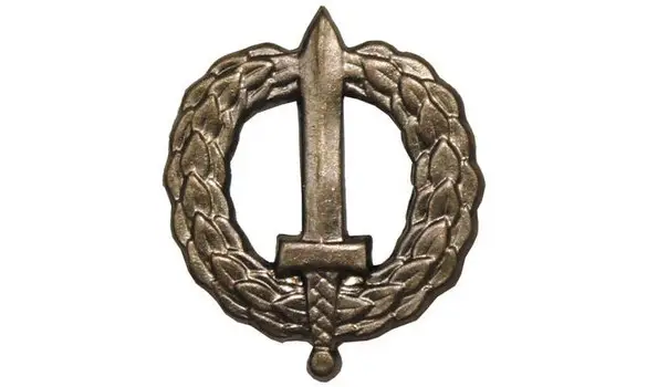 Insigne métallique Tchèque