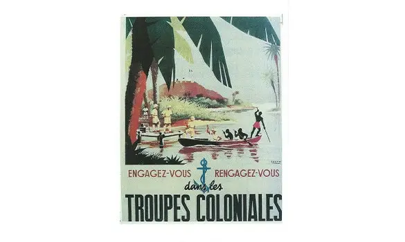 Carte Postale Troupes Coloniales