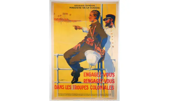 Postcard Troupe Colonial