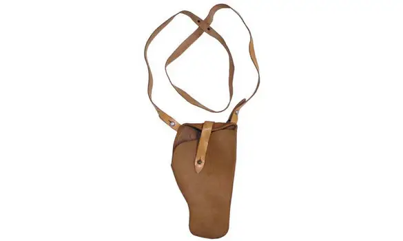Holster leather shoulder
