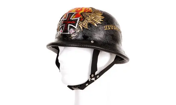 Casque Bikers Croix de fer