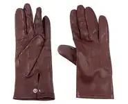 Gants cuir marron Anglais