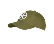 Casquette US WW2 étoile brodée