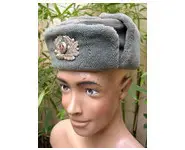Fur hat of the east German 