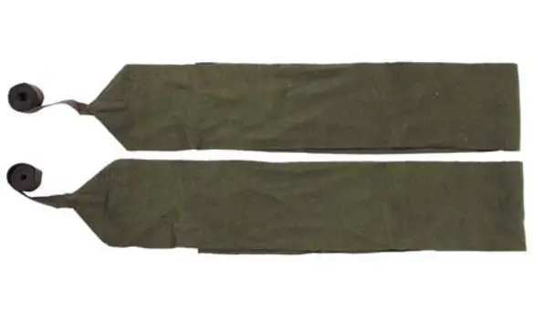 Belgian wool calf wraps