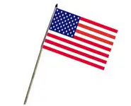 USA stick flag